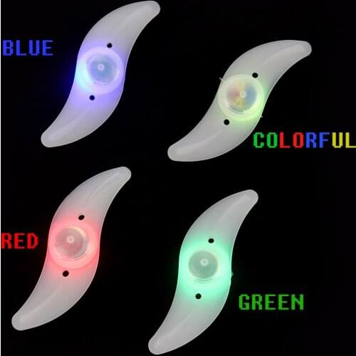 TAIHONGYU 1pcs Hot Bicycle Spokes Lamp Cycling Bike Willow LED Wheel Wire Lights Decoration