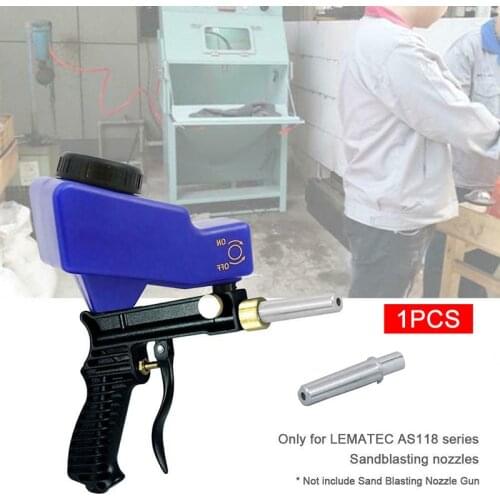 Sandblasting Guns Nozzle Tool for LEMATEC AS118 Sandblaster Guns _WK