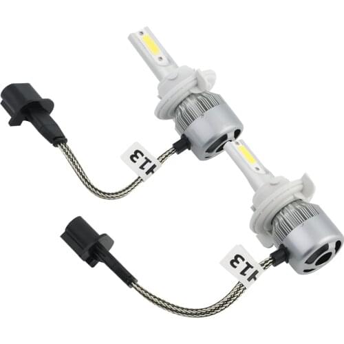 2x H9 H8 H11 9005 9006 9007 H13 High Power Set Super Bright White Auto Car Headlamps Kit Plug & Play Canbus No Warning Bulb
