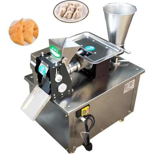 2021Factory Price CE Certified Full Automatic Dumpling Machine Jiaozi Spring Roll Wonton Sa mosa Maker Empanada Machine