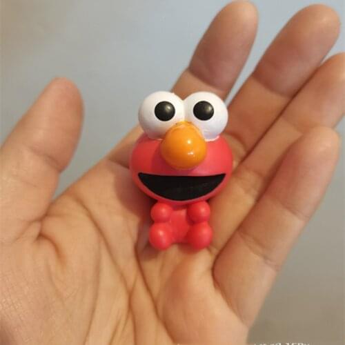 30PCS 5cm Exquisite workmanship small size Sesame Street amo decoration DIY decoration