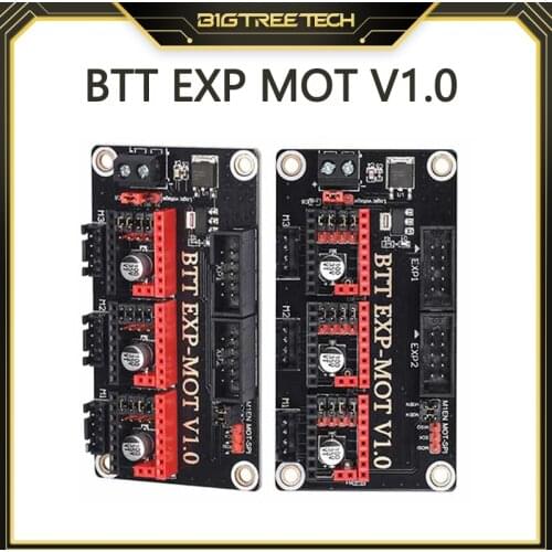 Bigtreetech BTT EXP MOT V1.0 Driver Extension Module For Skr V1.3 Skr V1.4 Turbo SKR Pro 3D Printer Parts TMC2209 TMC2208 UART