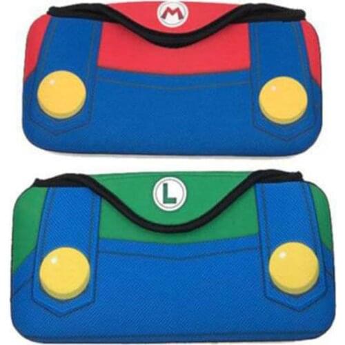 Portable travel case protective pouch bag for NS Switch Console controller Carrying case Super Mario storage bag