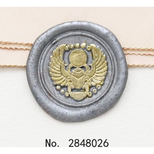Egyptian Scarab Beetle Wax seal stamp bird wax stamp,Party Wax Seal Stamp Kit invitation seals,gift envelop packing seal