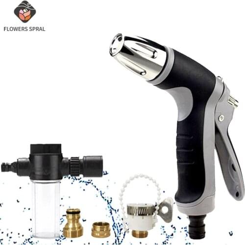 Hot Sale High Pressure Washer Water Gun Spray Nozzle Washer Water Foam Pot Cleaning Car Sprinkler Tool Cleaning Garden Sprayer