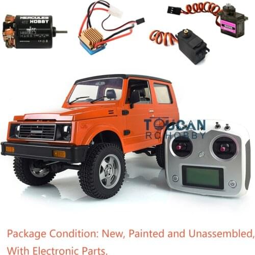 1/6 RC Capo Model Racing Crawler Car SIXER1 Samurai Jimny DIY ESC Motor Servo toys for boys THZH0498-SMT6