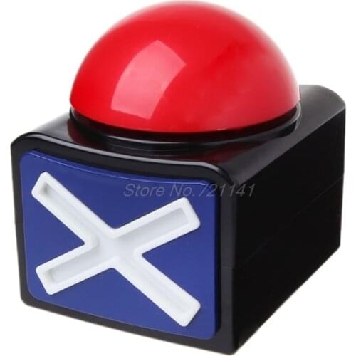 Game Answer Buzzer Alarm Button With Sound Light Trivia Quiz Got Talent Buzzer Oct18 Dropship