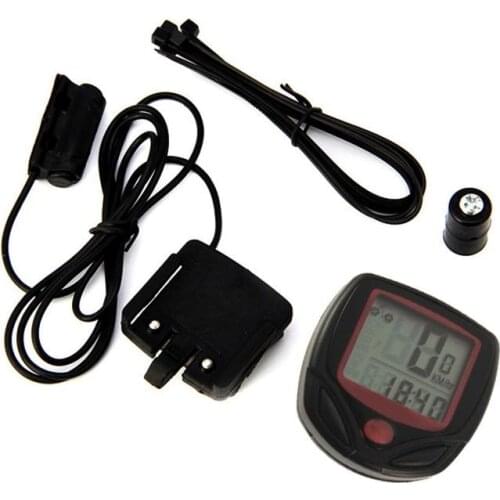 Bicycle Computer With LCD Digital Display Waterproof Bicycle Mileage Speedometer Cycling Stopwatch Riding Accessories Tool