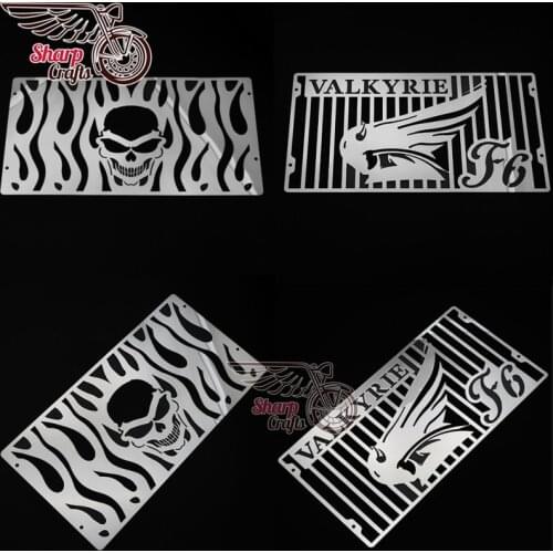 Motorcycle Accessories Chrome Radiator Grill Cover Guard Protector For Honda VALKYRIE 1500 GL1500 GL 1500 All Years
