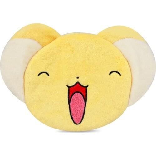 Cardcaptor Sakura Plush Purse Cardcaptor Sakura Mini Wallet CERBERUS Cartoon Coin Case Card Holder Key Carry Cute Cosmetic bag