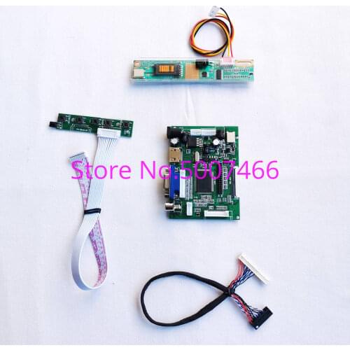 Fit LP133WX1 (TL)(B1)/(TL)(N1)/(TL)(N2)/(TL)(P2) 30-Pin 1280*800 13.3" 1CCFL VGA AV LVDS LCD monitor controller board kit