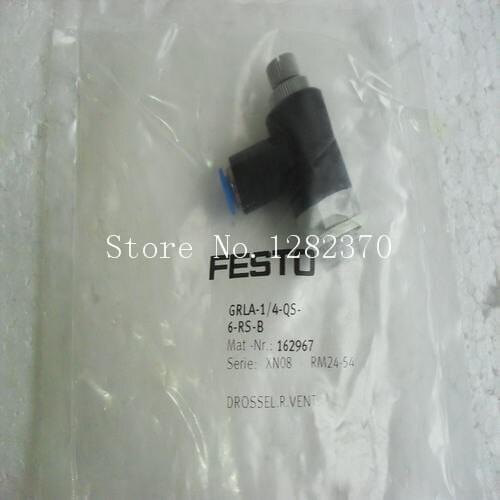 [SA] New original special sales FESTO valve GRLA-1/4-QS-6-RS-B stock 162967 --5pcs/lot