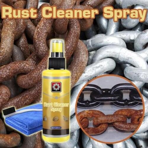 Middle 120ML Powerful All-Purpose Rust Cleaner Spray Derusting Spray Car Maintenance Household Cleaning Tools Anti-rust Lubrican