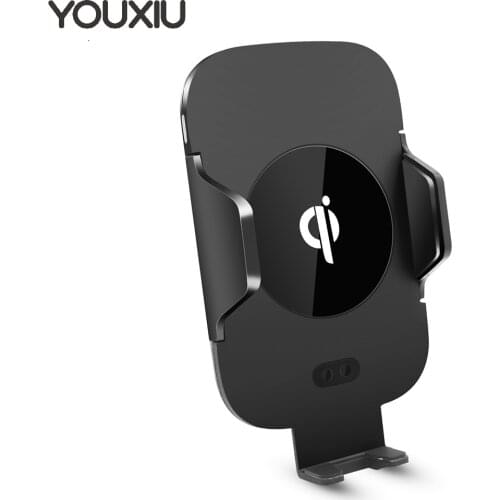 YOUXIU Fast Wireless Car Charger Phone Mount Holder,Air Vent Phone Qi Certified N9 Compatible with iPhone Xs Xr Xs Max Phone 8 x