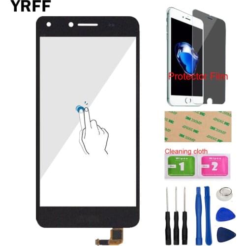 5'' Touch Screen For Huawei Y5 II 2 Y5II CUN-L01 LYO-L21 Touch Screen Glass Digitizer Panel Sensor Protector Film