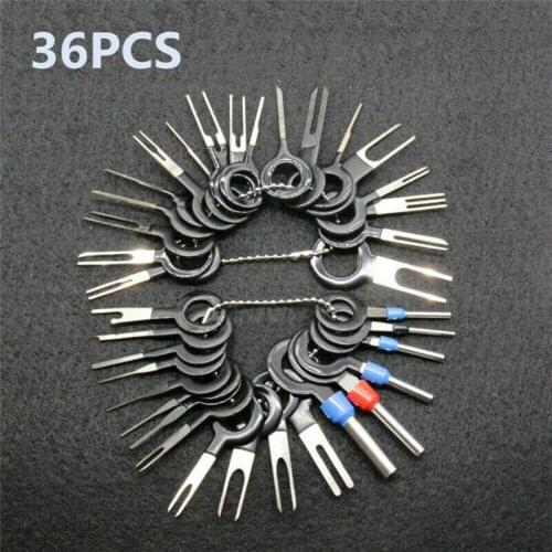 70/59/57/36/26Pcs Car Pin Extractor Terminal Removal Tool Ejector Kit Wiring Crimp Connector Electrico Repair Tool Accessories