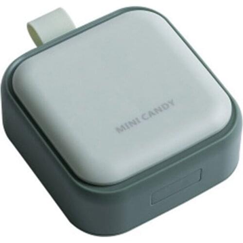 94PF Portable Medicine Box with Lid Dustproof Pill Dispenser Storage Case 4 Grids