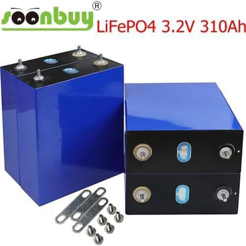 2021new 3.2V310Ah lifepo4 battery DIY 12V310AH rechargeable battery pack for E-scooter RV Solar Energy storage system