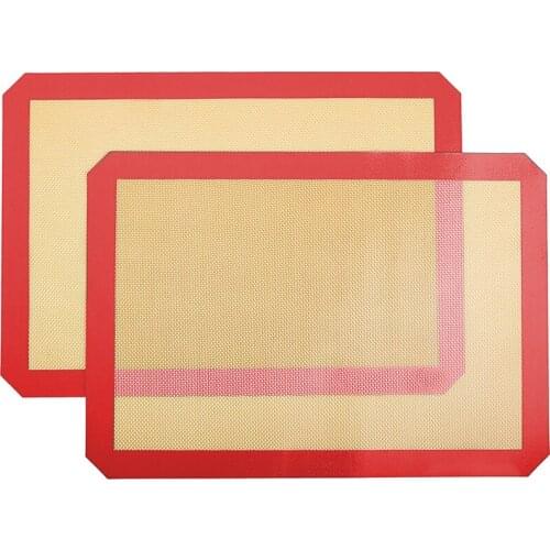 30x21cm Food Grade Safety Non-Stick Silicone Baking Mat Cake Cookie Pad Sheet Baking Pastry Tools High Temperature Resistance