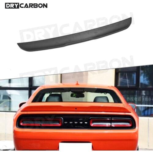 Car Spoiler Fit for Dodge Challenger SPT 2011-2014 High Quality Mustang Tail Wing Decoration Black Rear Trunk Spoiler Prodection