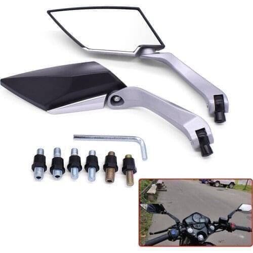 Motorcycle Mirror Side Mirrors Rear View Convex Mirror For For Honda MSX125 MSX PCX 125 150 CBR 600 F4 F4i CB600 HORNET CB650F