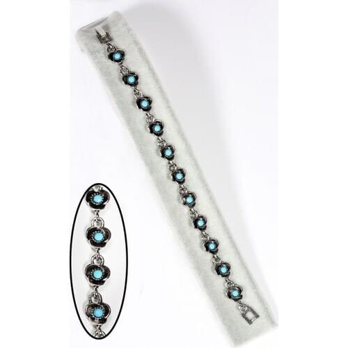 Fraise Accessories Turquoise Stone Daisy Bracelet