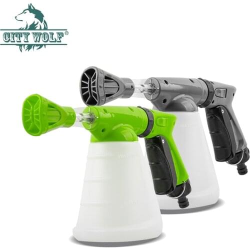 CIty wolf household high presure washer soap foam gun garden water nozzle car wash soap watering connect with the water tap