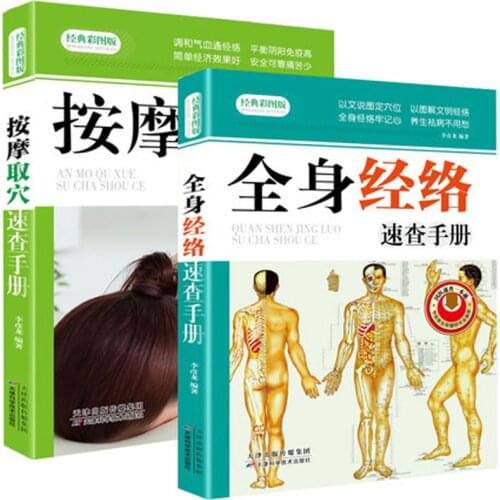 Quick examination of meridians and acupoints and Systemic meridians Book