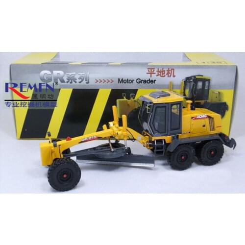 Collectible Alloy Model Gift 1:35 Scale XCMG GR215 Motor Grader Engineer Machinery DieCast Toy Model For Collection,Decoration