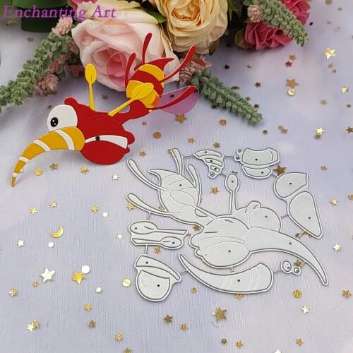 Two Angry Wasps Metal Cutting Dies 2021 New Stencils for DIY Scrapbooking/Photo Album Decorative Embossing Paper Cards