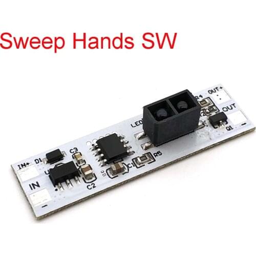 Finger Scan Sensor Switch Module Short Distance Scan Sensor Module DC5-24V 3A Maximum Power 70W