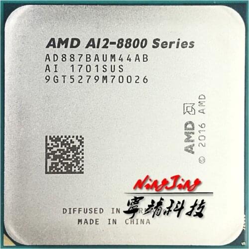 AMD A12-Series A12-8870B A12 8870B 3.7 GHz Quad-Core CPU Processor AD887BAUM44AB Socket AM4