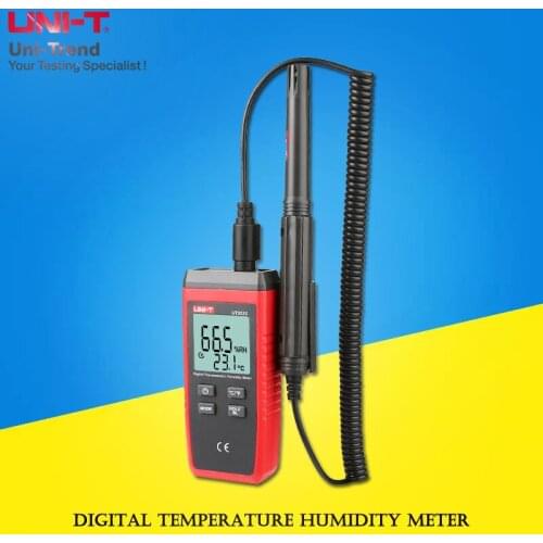 UNI-T UT333S Digital Temperature Humidity Meter; split industrial grade air temperature / humidity detector