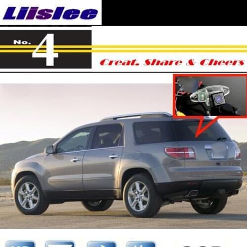 Liislee Car Camera For Saturn Outlook 2007~2010 High Rear View Back Up Waterproof Camera PAL NTSC Tuning CCD RCA Connector