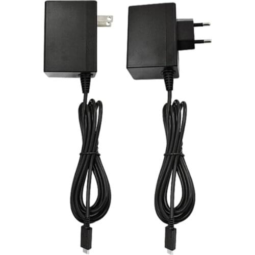 2.4A AC Adapter Charger for Nintend Switch NS Game Console EU Plug Charger Wall Adapter Charging Power Supply Home Travel Use