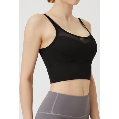 Lovely Push Up Sports Bra For Women Cross Straps Wireless Padded Comfy Gym Bra Yoga Underwear Active Wear Workout Fitness Top