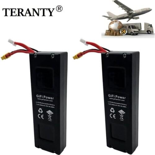 1-3 PCS Upgrade 7.4V 3600mah lithium battery For MJX Bugs 3 B3 Force1 F100 Contixo F17 remote control Drone Spare Parts