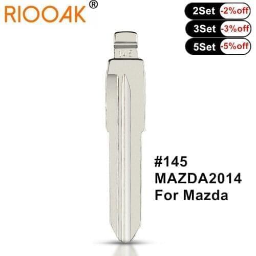 10pcs KD VVDI Xhorse Remote Car Key Blade #145 MAZDA2014 For Mazda 3 5 6 m6 rx8 mx5 Miata CX-7 CX-9 RX-8 CX-9 Car Key Blade