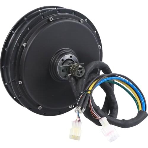 48v-96v 120kph max speed 5kw ebike motor spoked brushless gearless dc electric motorcycle motor