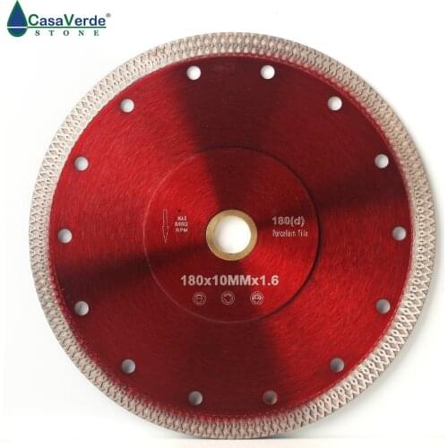 Free shipping DC-SXSB05 7 inch diamond porcelain saw blade 180mm for ceramic tile cutting