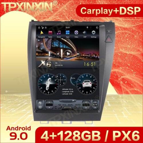 Carplay 2 Din Android 9 Tesla Screen Multimedia For Lexus ES 2006 2007 2008 2009 2010 2011 2012 WiFi Navi Vedio Player Head Unit