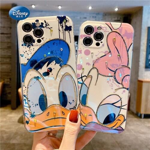 DISNEY 2021 Mickey Case for IPhone 11 12 Pro Xs Max iPhone SE 2020 6 6S 7 8 Plus Cute Phone Case 360 Full Cover