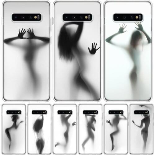 Woman Silhouettes Sexy Lady Cover Phone Case For Samsung Galaxy S10 S20 Ultra Note 10 9 8 S9 S8 J4 J6 J8 + Lite Plus Pro S7 Coqu