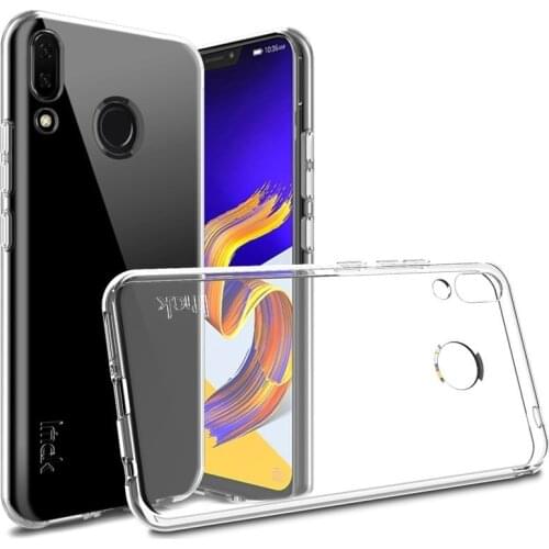 For Asus Zenfone 5 ZE620KL Case IMAK Clear Silicone Shockproof Soft TPU Back Cover Zenfone 5z ZS620KL Transparent Case
