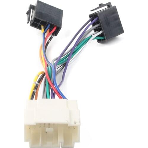 For Honda Accord Civic For Suzuki ISO WIRING HARNESS stereo radio lead loom connector adaptor
