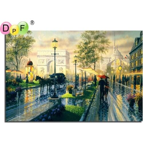 DPF diamond lovers diamond painting cross stitch needle diamond mosaic square rhinestone home decoration