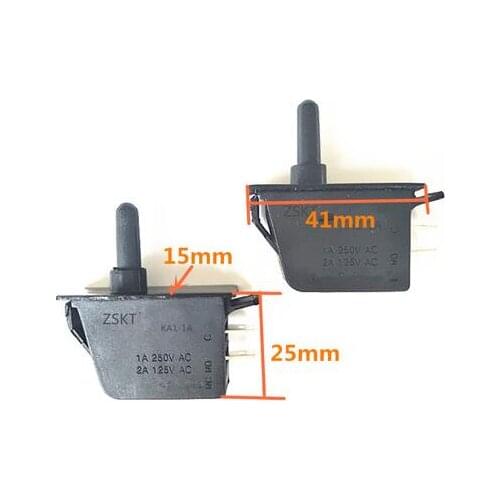 Oil hood parts door switch 1A 250VAC 25X41MM