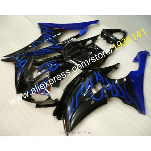 Blue Flame Body For Yamaha YZF R6 2008 2009 2010 2011 2012 2013 2015 2016 YZF-R6 Fairing YZFR6 (Injection molding)