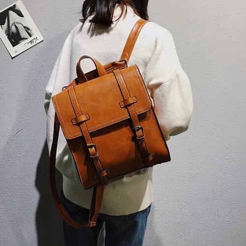 Fashion Women pu Backpack High Quality Youth Leather Backpacks for Teenage Girls Female School Shoulder Bag Bagpack Girl Mochila