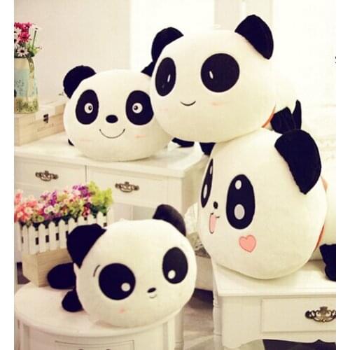 20cm 2016 New Cartoon Panda Doll Kawaii Plush Toys Exported to Europe Kids Girls Toys Anime Plush Animals Dolls